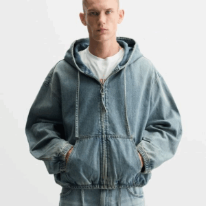 The Urban Fade Denim Hoodie