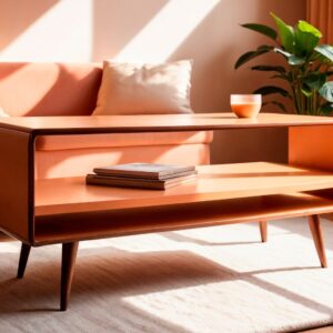 Compact Wood Nightstand