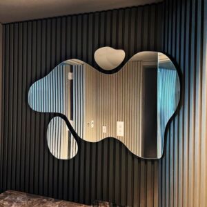 CrystalEdge Wall Mirror