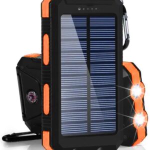 20,000mAh Solar Power Bank with Dual Output