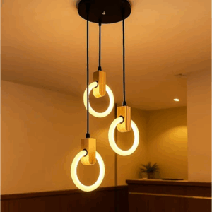 Lamp master 3-Ring LED Pendant Light