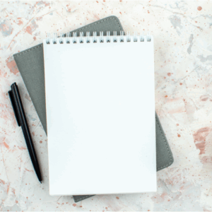 A5 Minimal Ruled Notebook