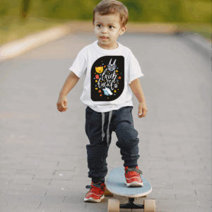 Kids Cartoon Print Tee