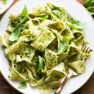 Basil Pesto Tagliatelle