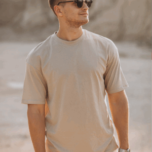 Men’s Slim Fit Solid T-Shirt