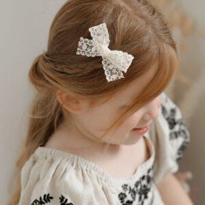 Floral Print Snap Clips (Set of 2)