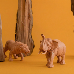Miniature Clay Animal Set
