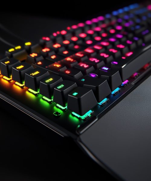 ergonomic-mechanical-keyboard-with-customizable-rgb-lighting
